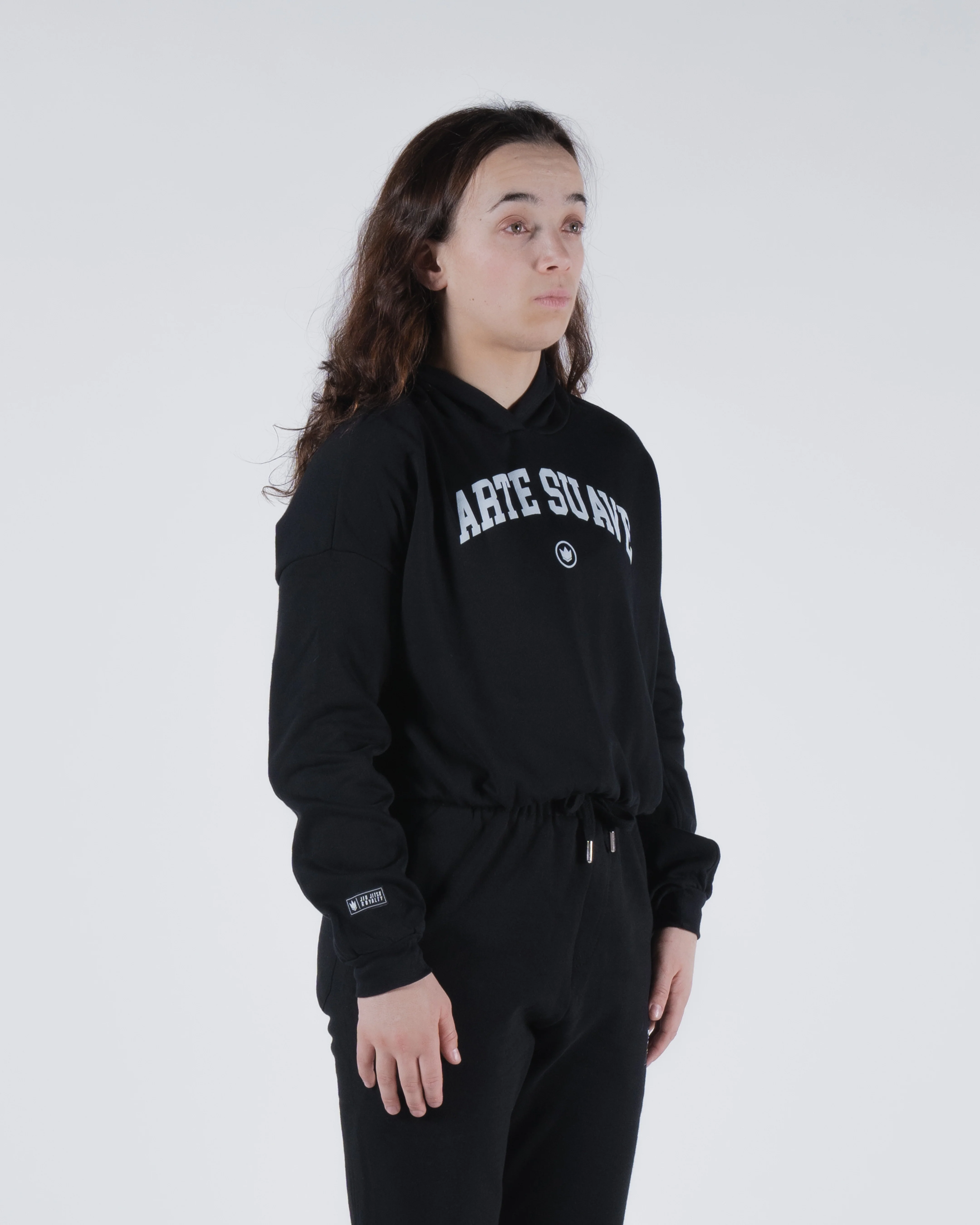 Arte Suave Women's Crop Hoodie - Image 4