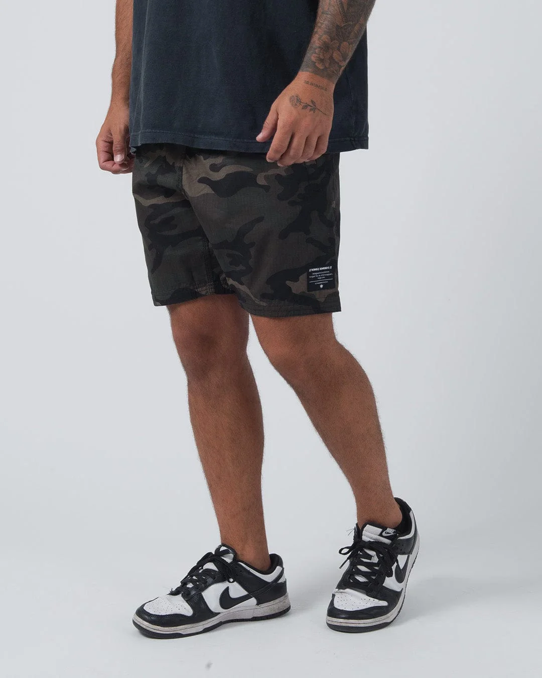 Casual Gi Shorts - Camo - Image 2