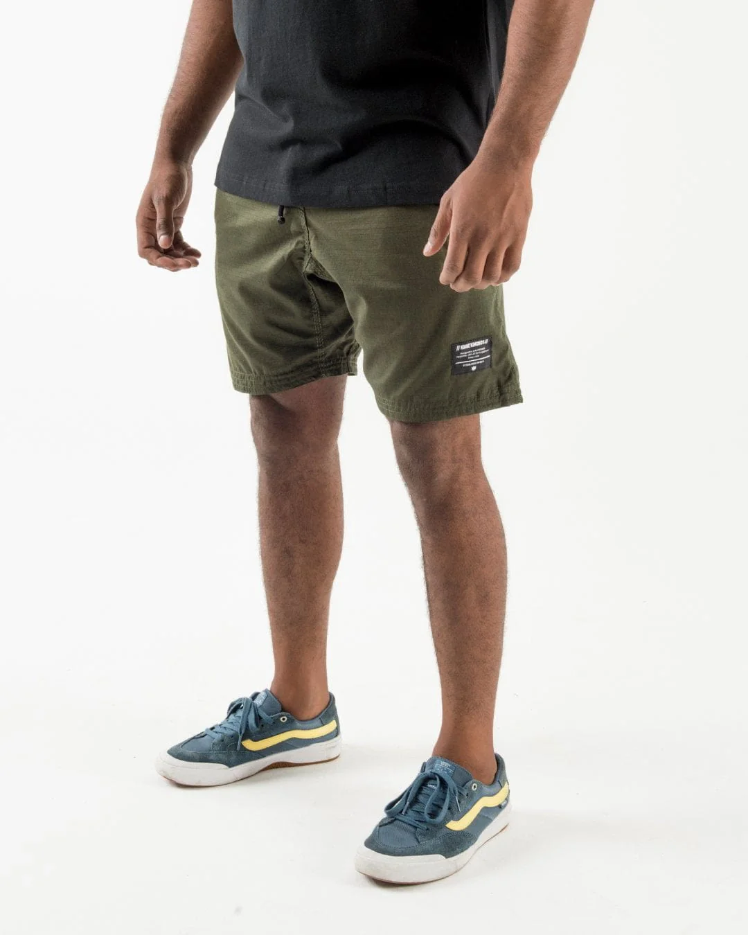 Casual Gi Shorts - Military Green - Image 2