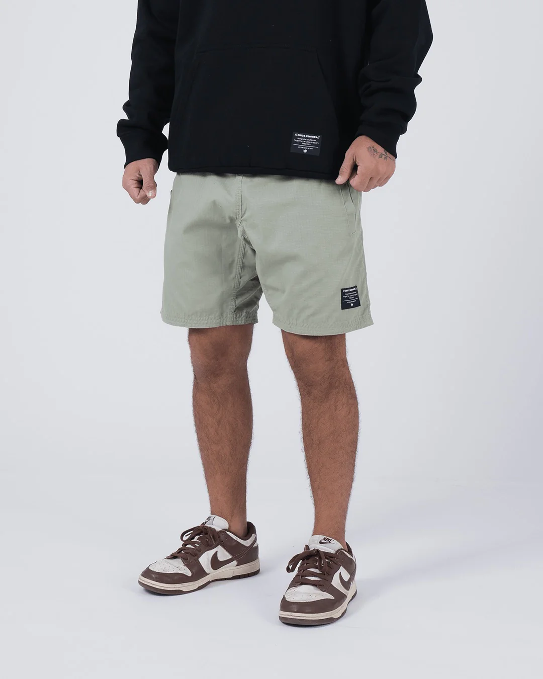 Casual Gi Shorts - Sage - Image 2