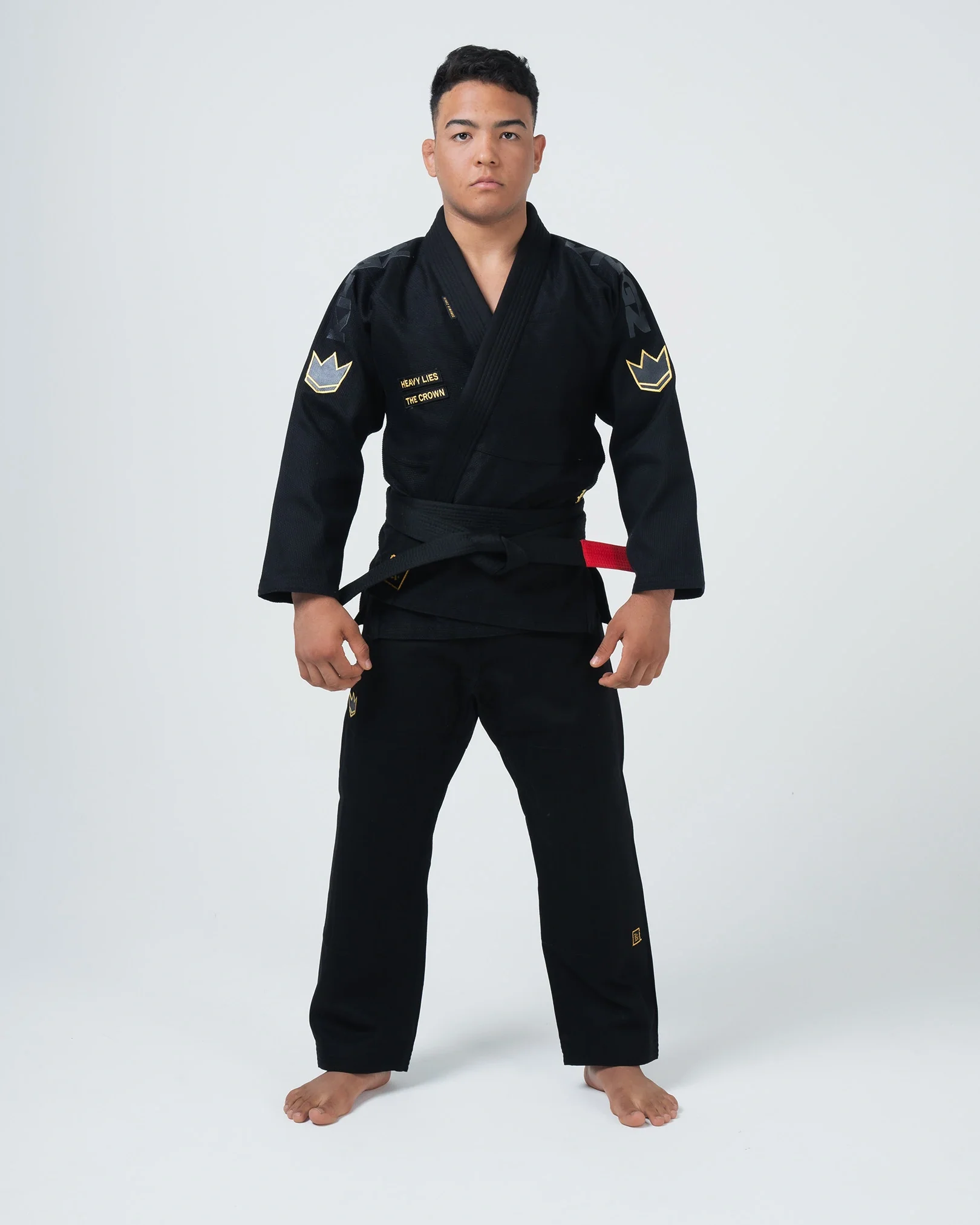 Comp 450 V6 Jiu Jitsu Gi - Black - Image 3