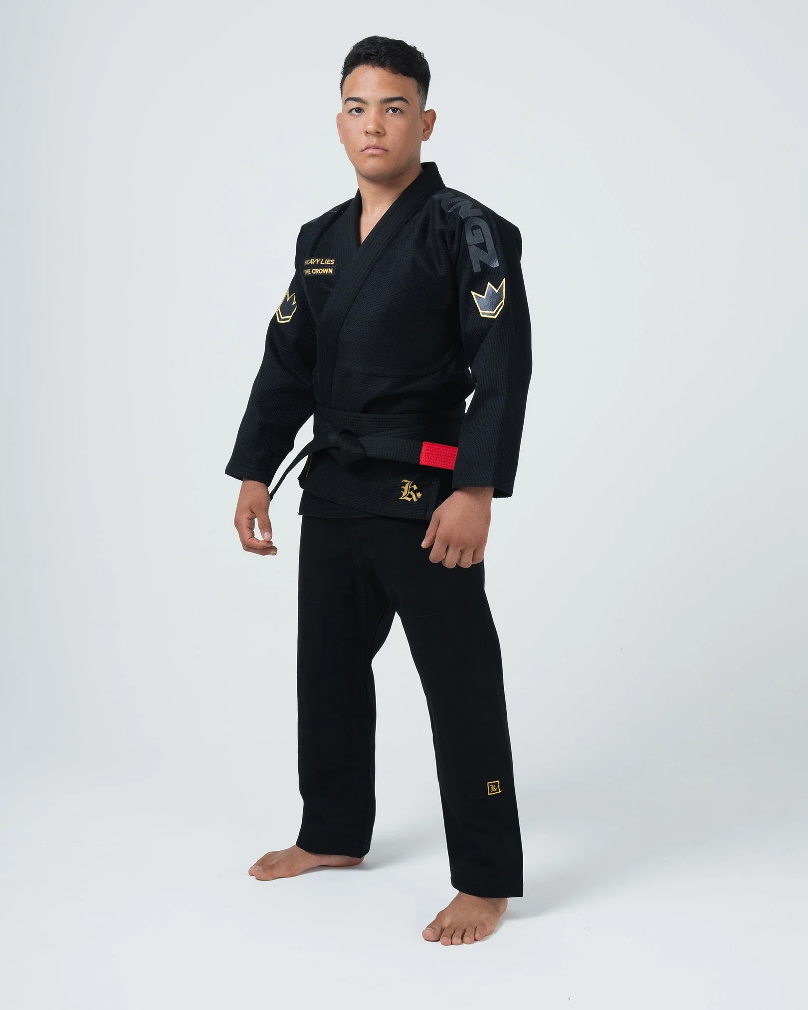 Comp 450 V6 Jiu Jitsu Gi - Black - Image 4