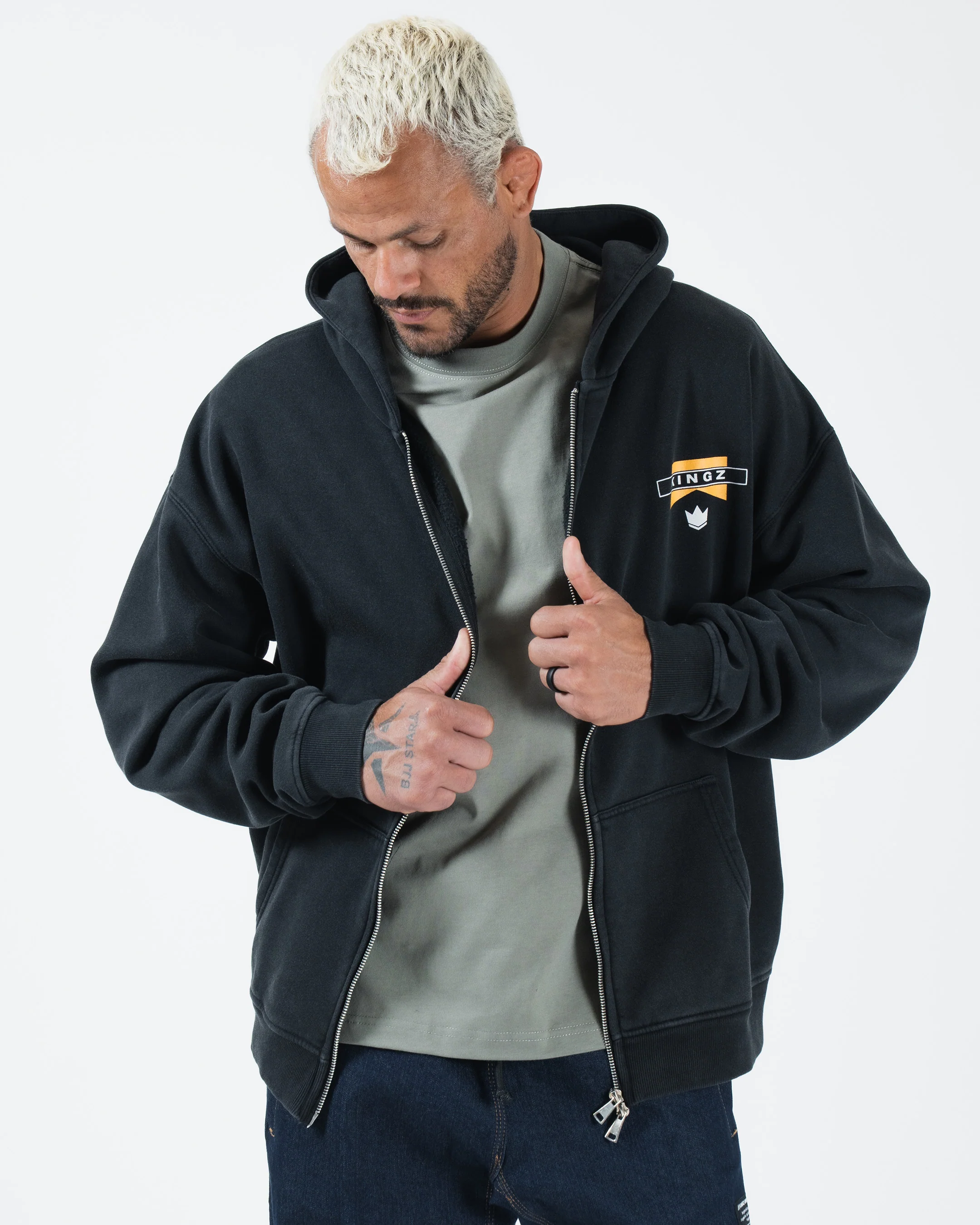 Flag Zip Up Hoodie - Image 24