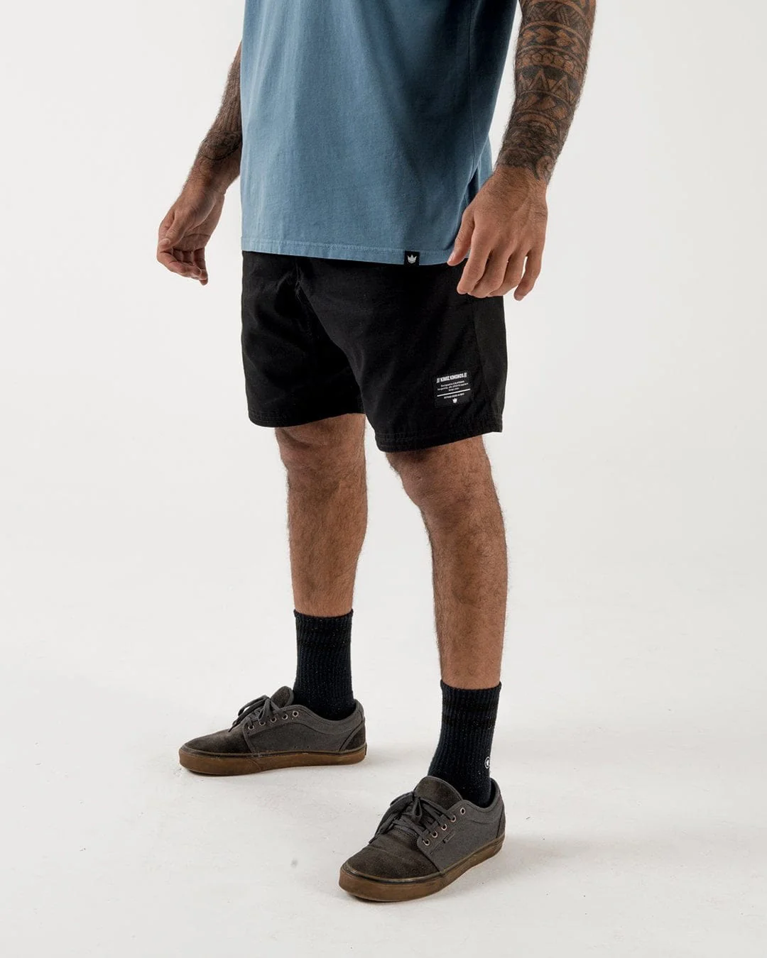 Casual Gi Shorts - Black - Image 2