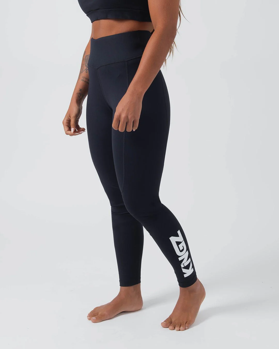 Kore Women's Grappling Spats - Black - Image 2