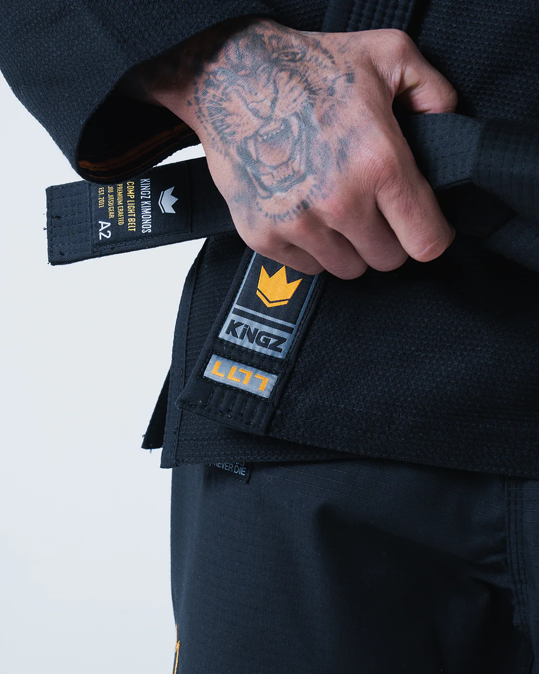 Legends Never Die Respect Gi - Black - Image 15