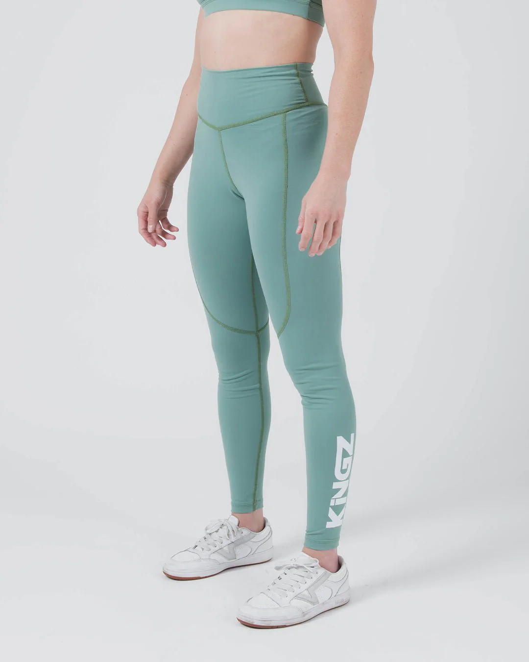 Kore Women's Grappling Spats - Green - Image 2