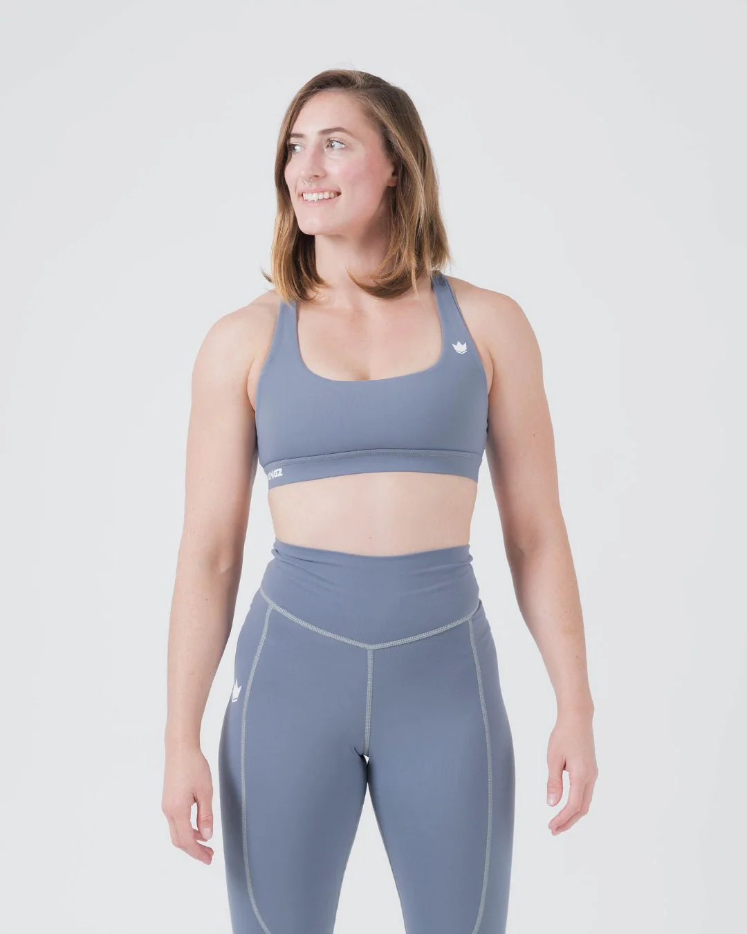 Kore Women's Sports Bra - Smoke Blue - Image 2