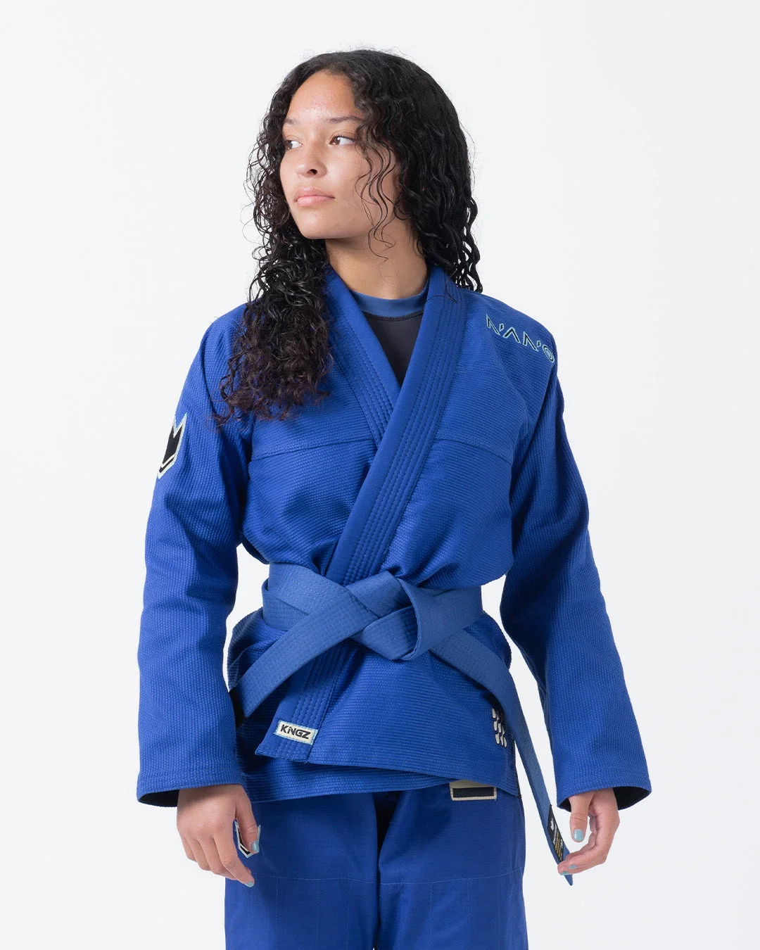 Nano 3.0 Womens Jiu Jitsu Gi - Blue - Image 2
