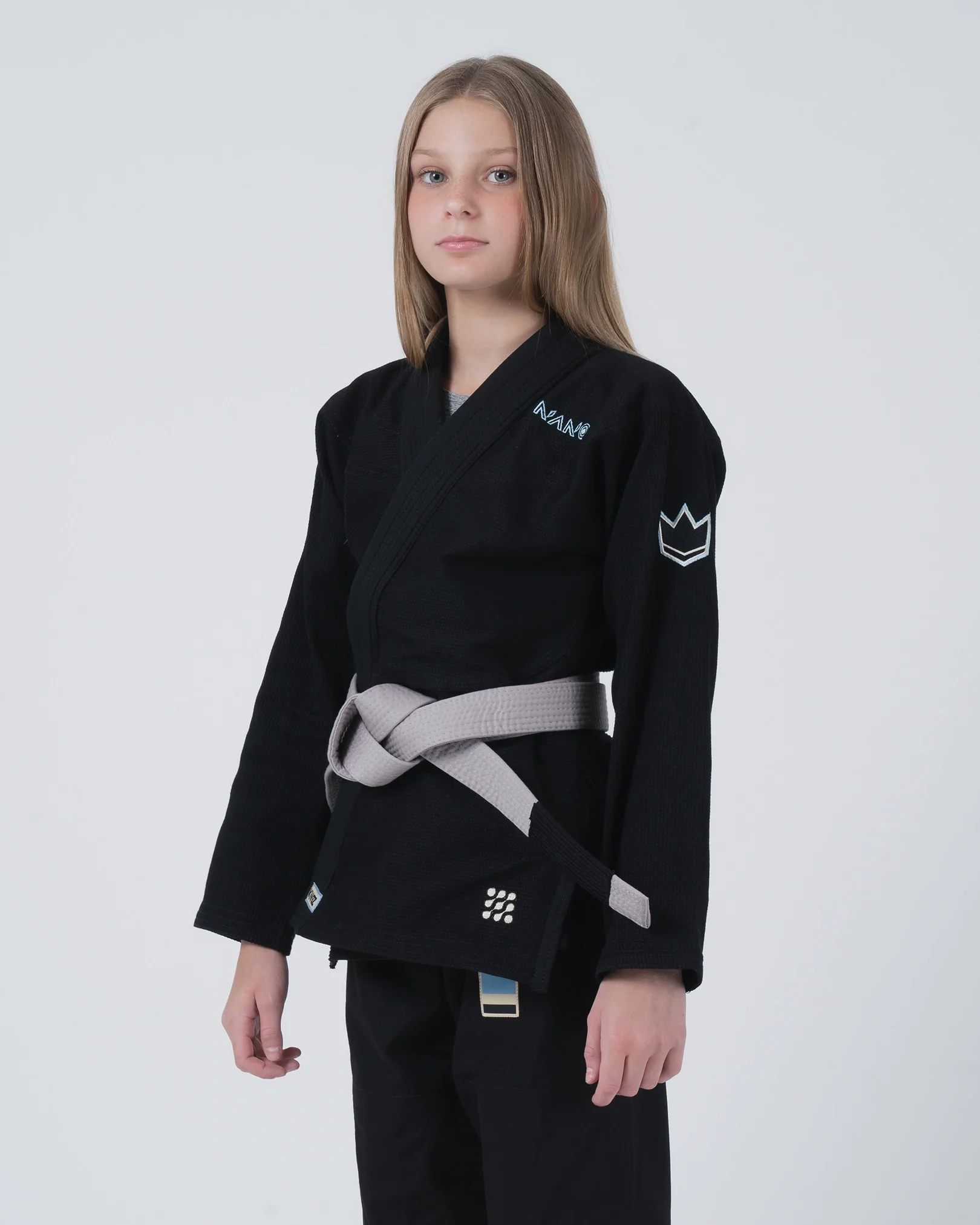 Nano 3.0 Youth Jiu Jitsu Gi - Black - Image 2