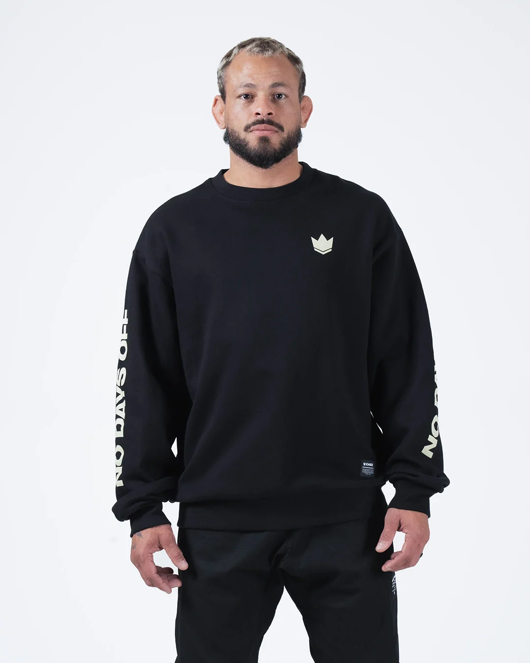 No Days Off Crewneck Sweater