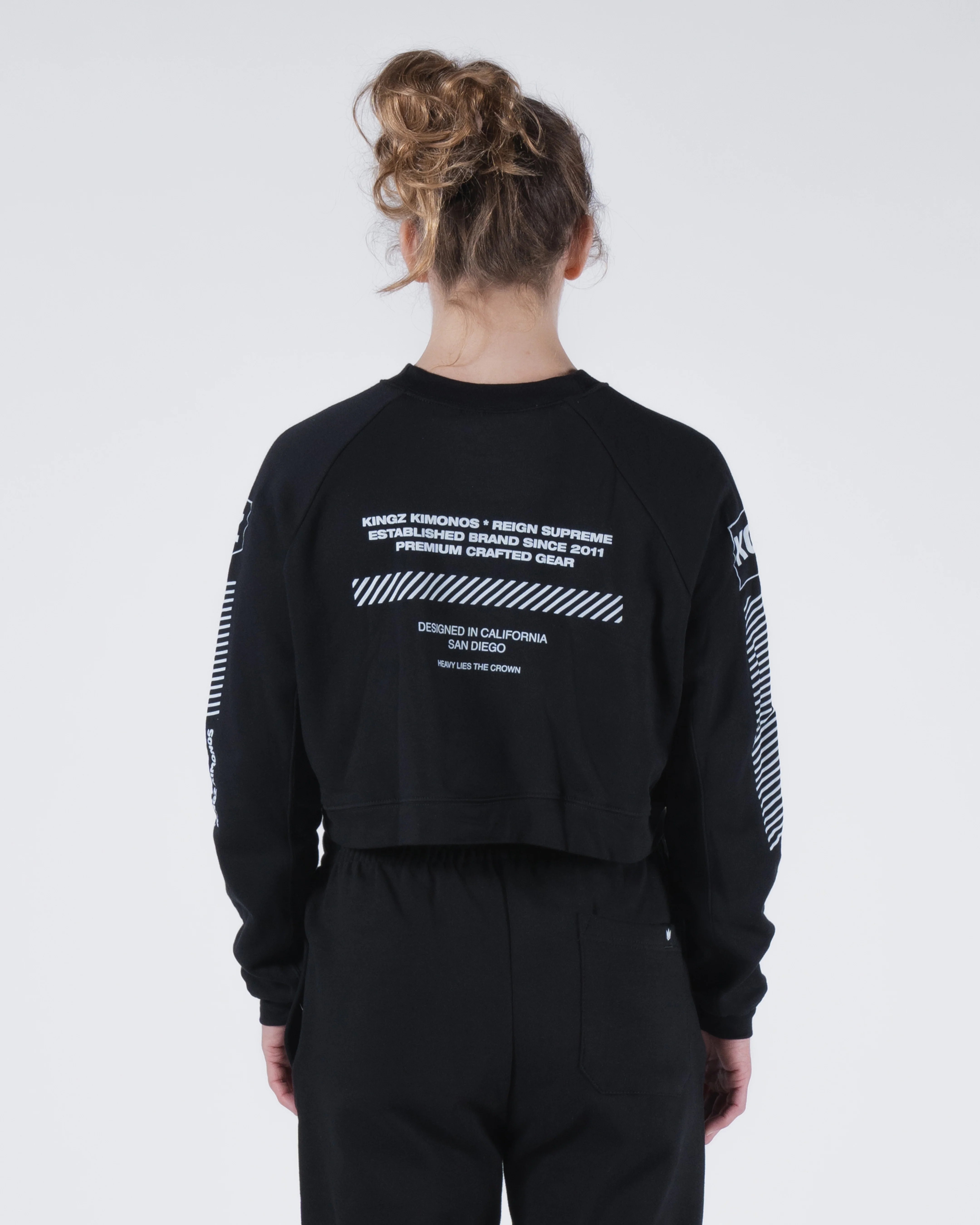 Slant Women's Crop Sweater - Image 4