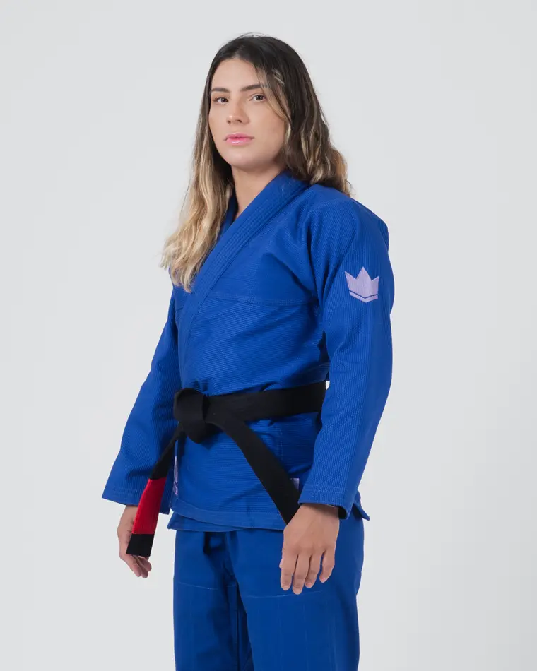 The ONE Womens Jiu Jitsu Gi - Blue/Lavender - Image 2