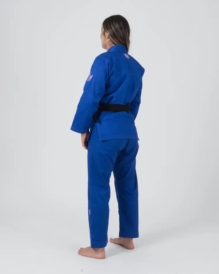 The ONE Womens Jiu Jitsu Gi - Blue/Lavender - Image 5