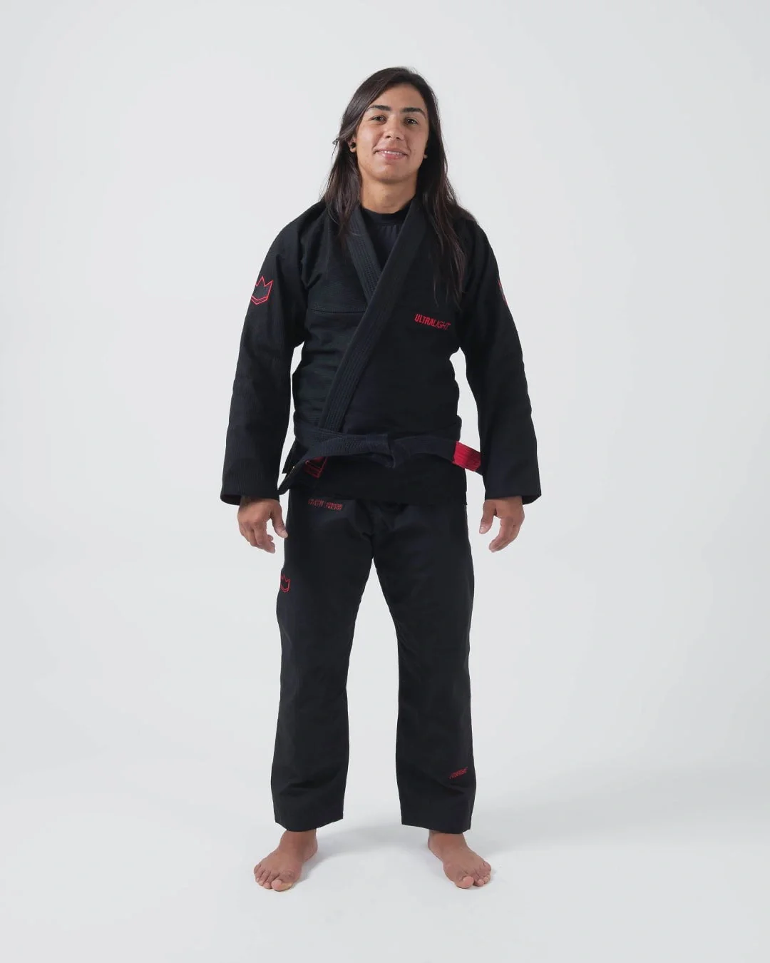 Ultralight 2.0 Women's Jiu Jitsu Gi - Black - Image 3
